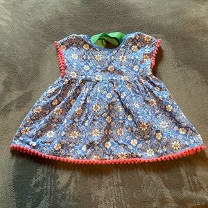 Matilda Jane Blue Floral Kids Blouse